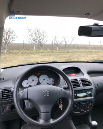 Peugeot 206 cena 7900 przebieg: 60800, rok produkcji 2003 z Piła małe 254